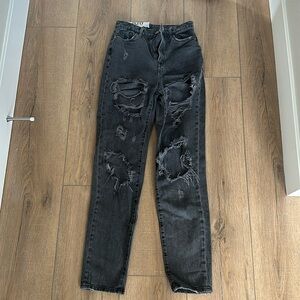 BDG urban outfitters jeans size 24 black distressed